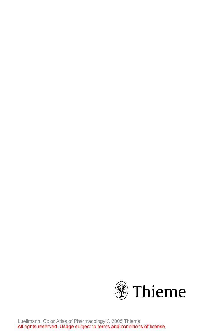 Color Atlas of Pharmacology 3rd Edition