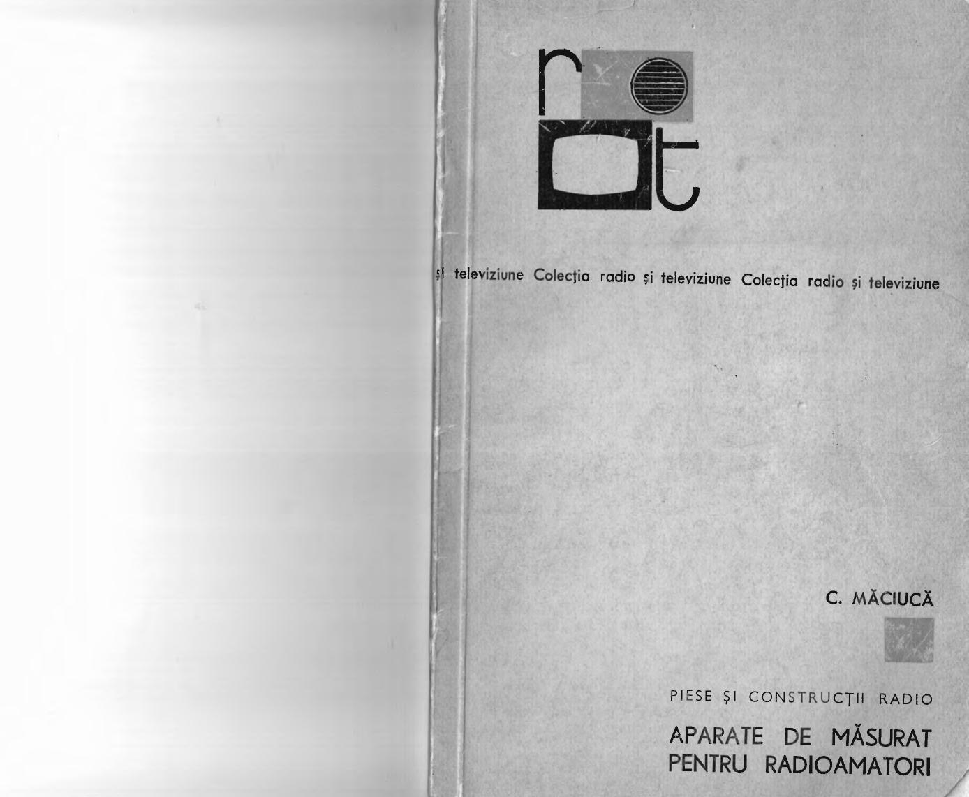APARATE DE MASURAT PENTRU RADIOAMATORI