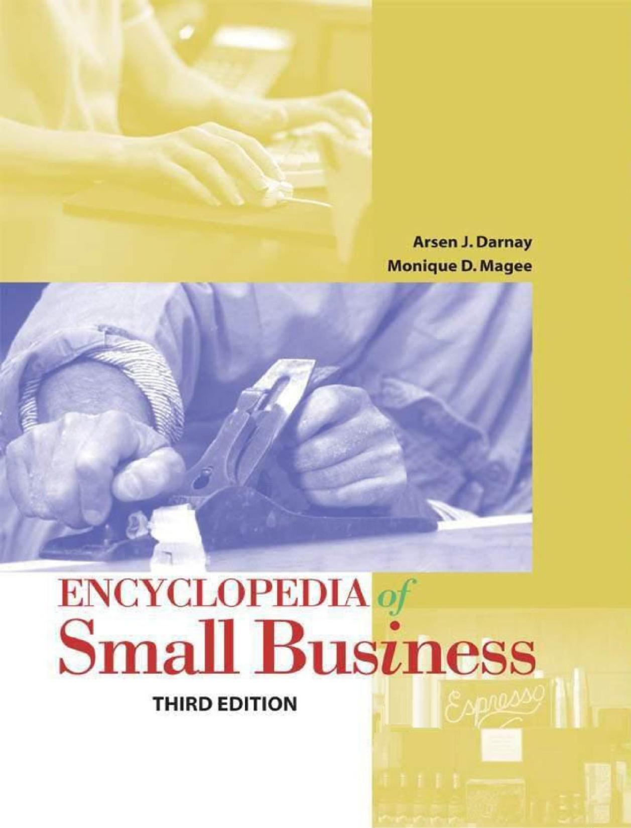 Encyclopedia of Small Business