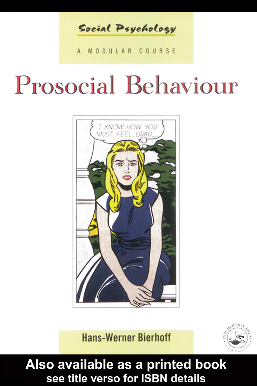 Prosocial Behaviour