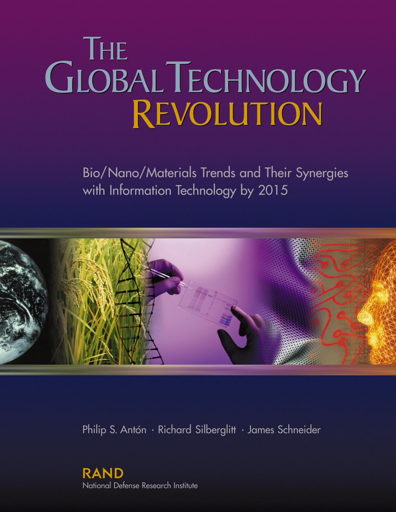 Bio/Nano/Materials Trends and Their Synergies with Information Technology by 2015