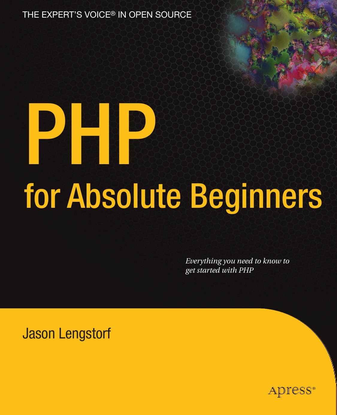 1ebooksclub.org PHP for Absolute Beginners