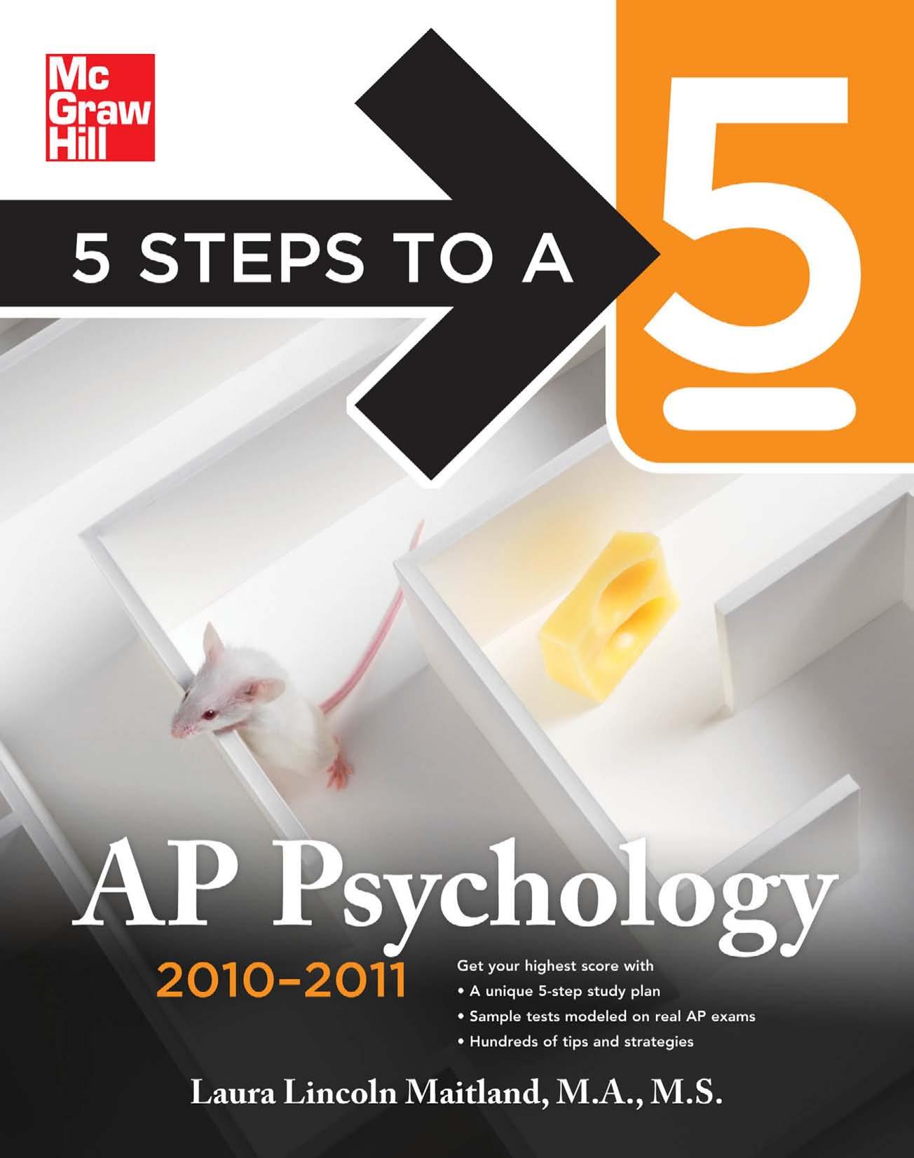 5 Steps to a 5 AP Psychology