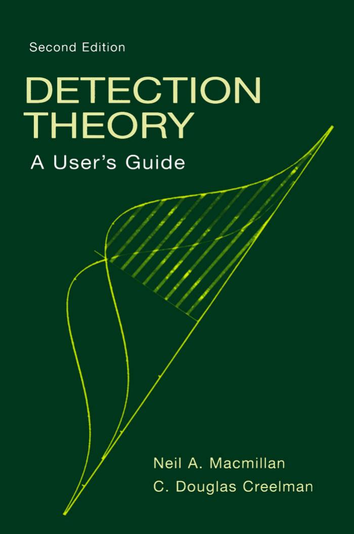 Detection theory a user's guide