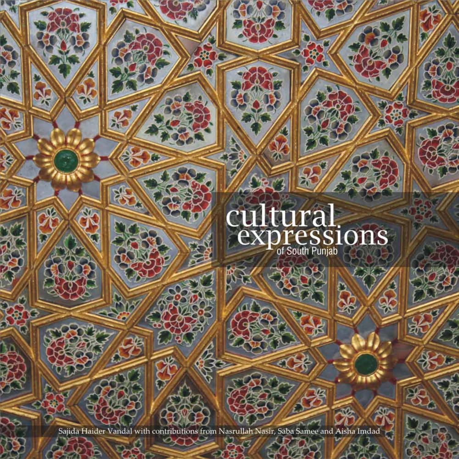 Cultural Expressions of South Punjab