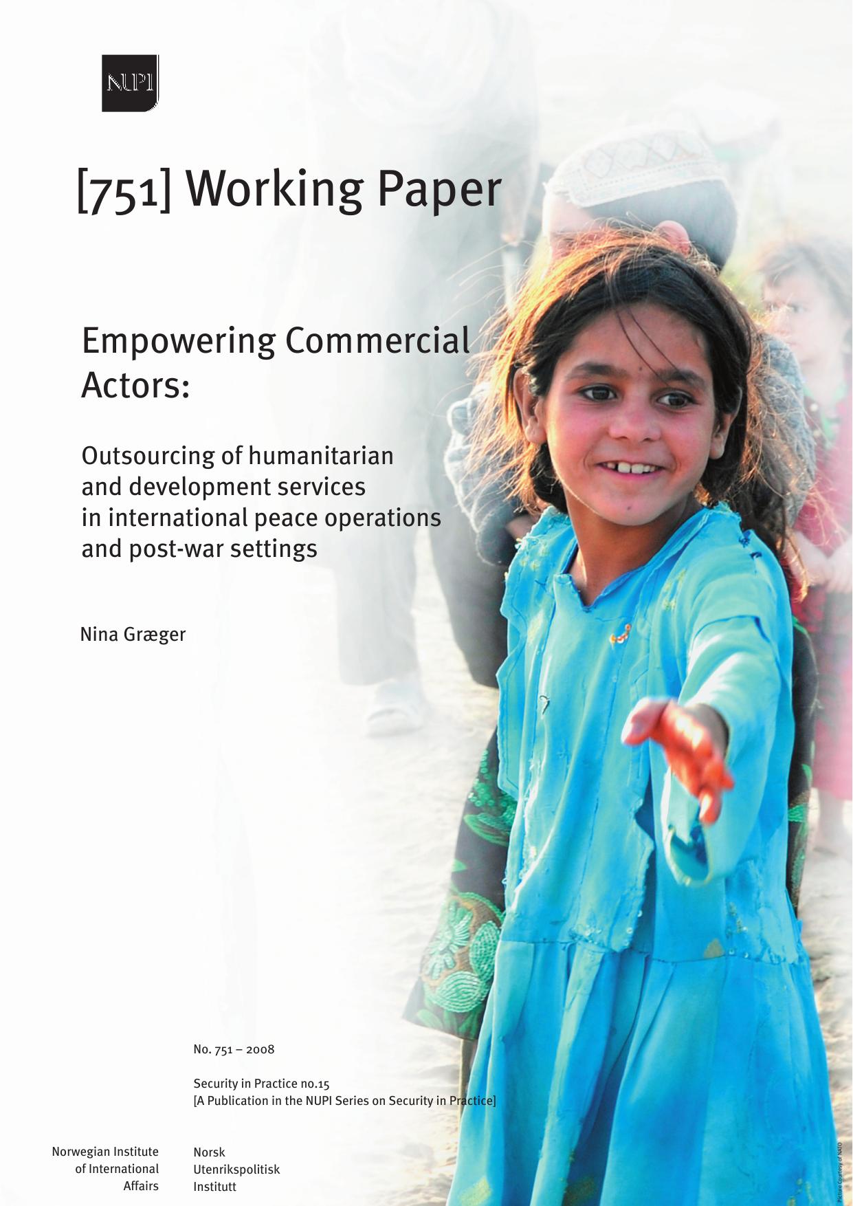 Empowering Commercial Actors