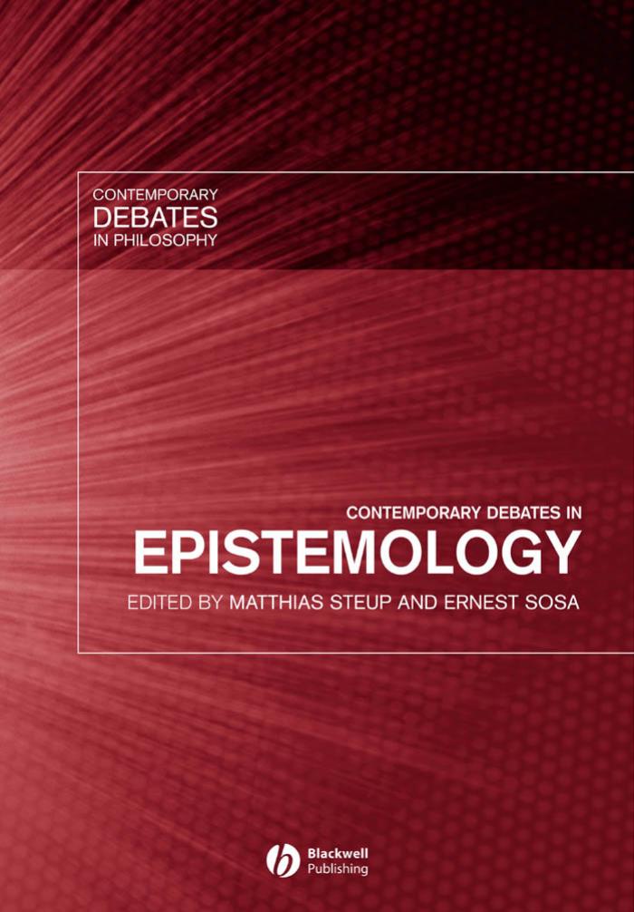 Contemporary debates in epistemology