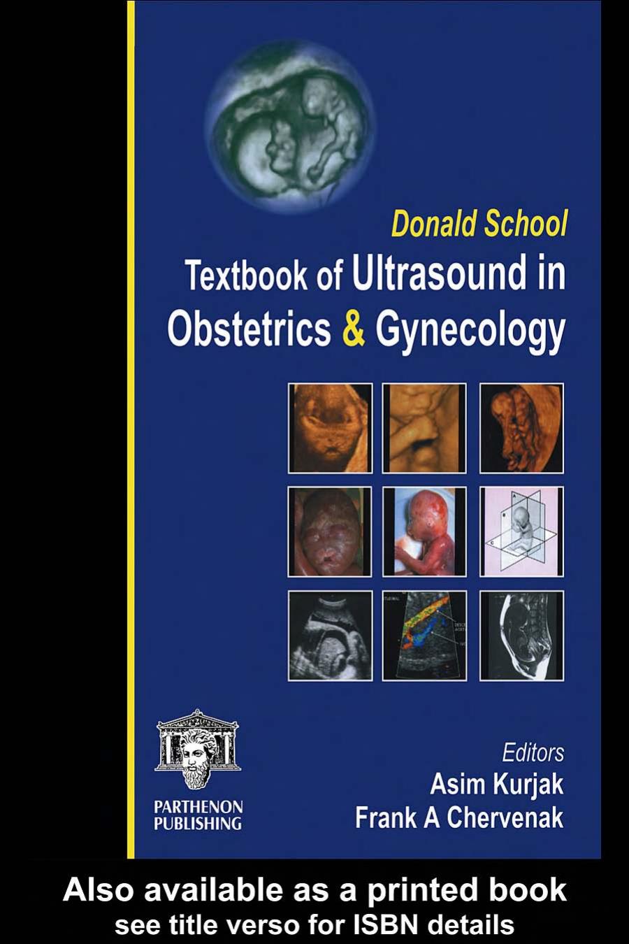 Donald School Textbook of Ultrasound in Obstetrics and Gynecology