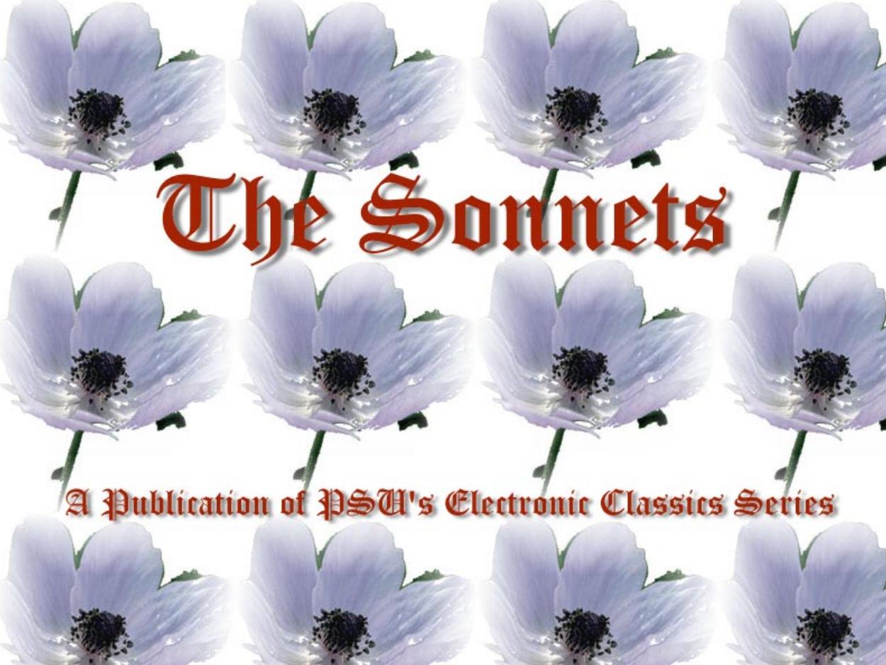 The Sonnets