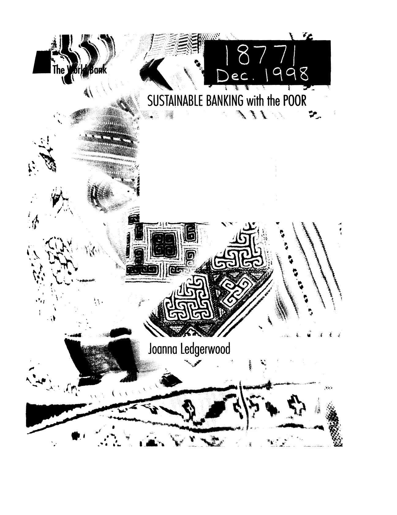 microfinance handbook