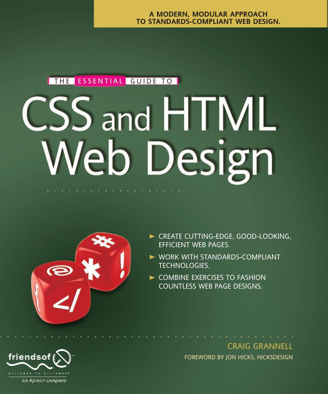 FoE,.The.Essential.Guide.to.CSS.and.HTML.Web.Design.(2007).BBL.[1590599071]