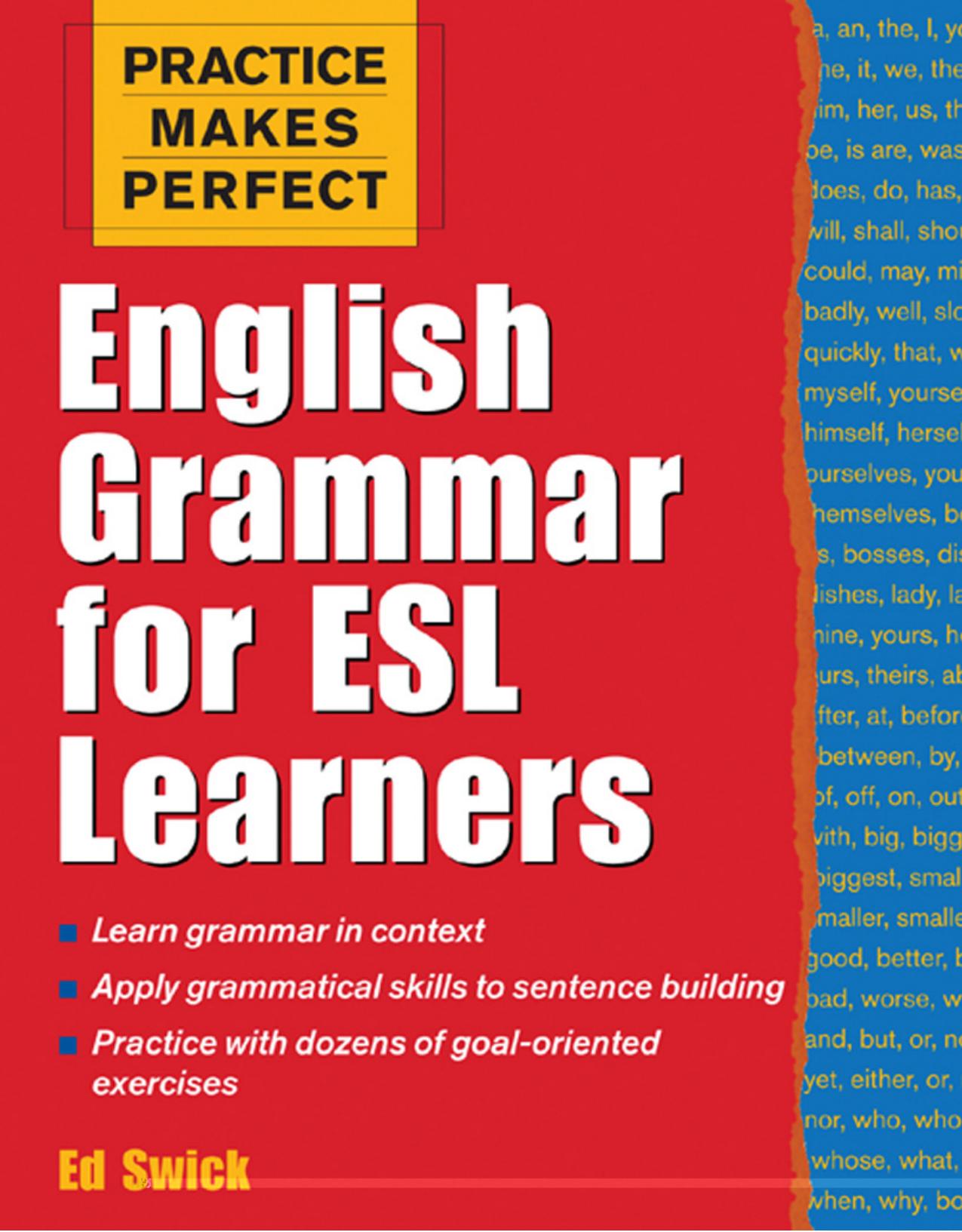 English Grammar for ESL Learners