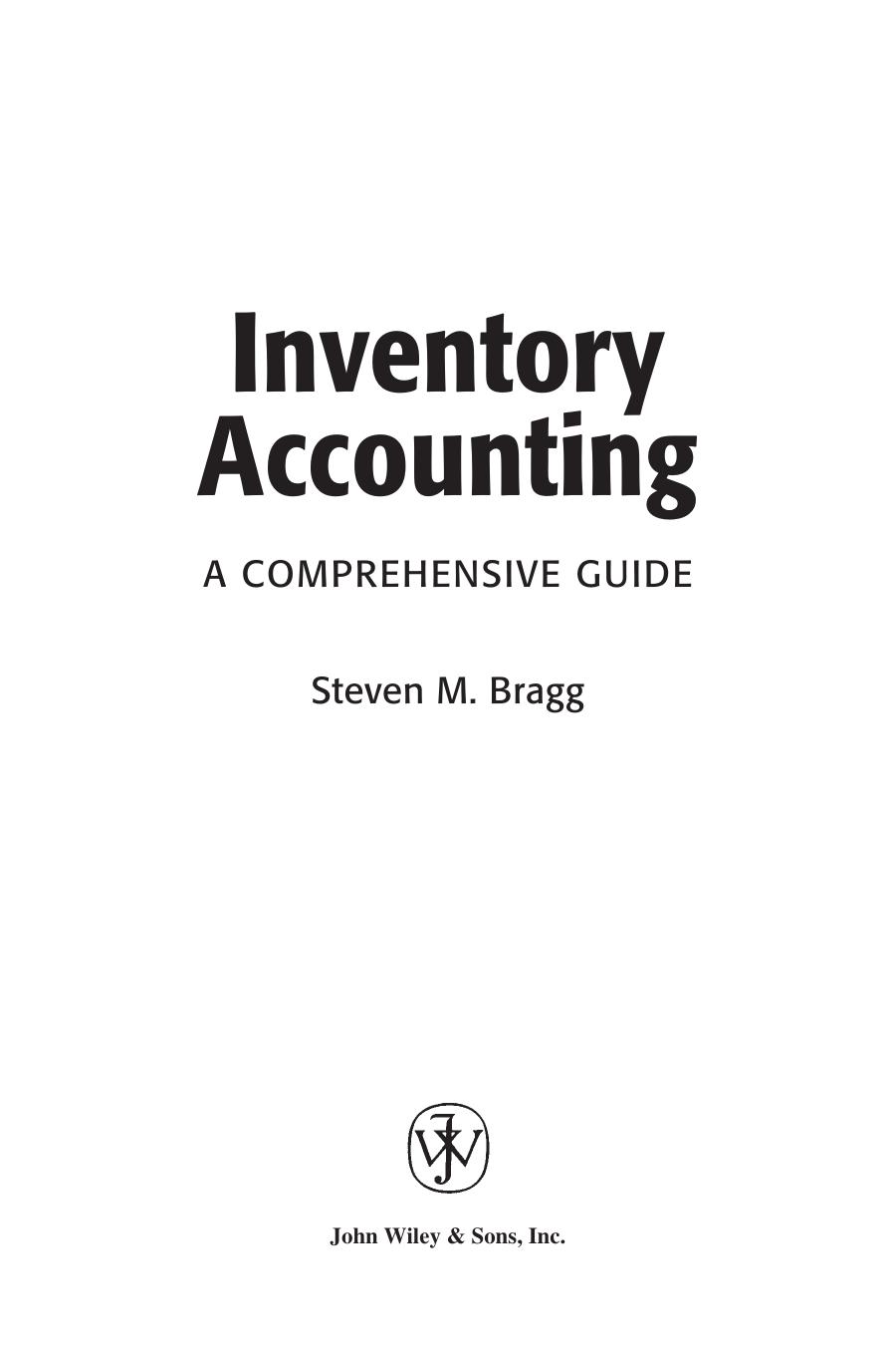 Inventory Accounting