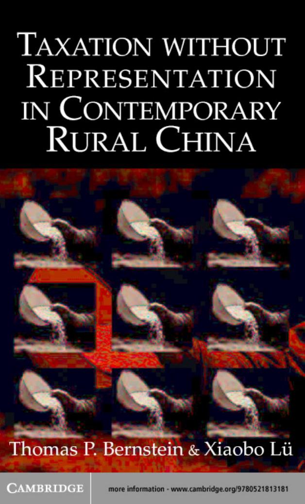 Taxation without Representation in Contemporary Rural China