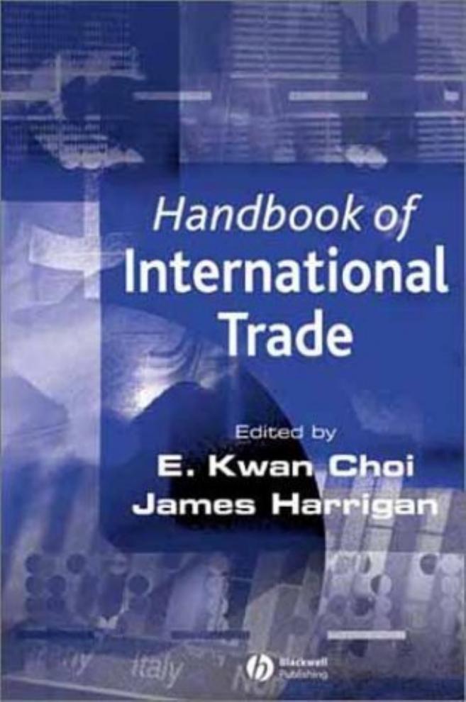 Handbook of International Trade, Volume I
