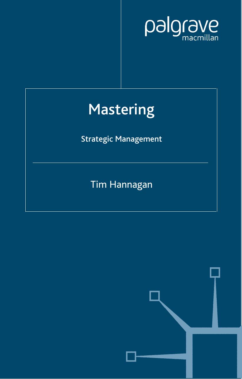 Mastering: Strategic Management