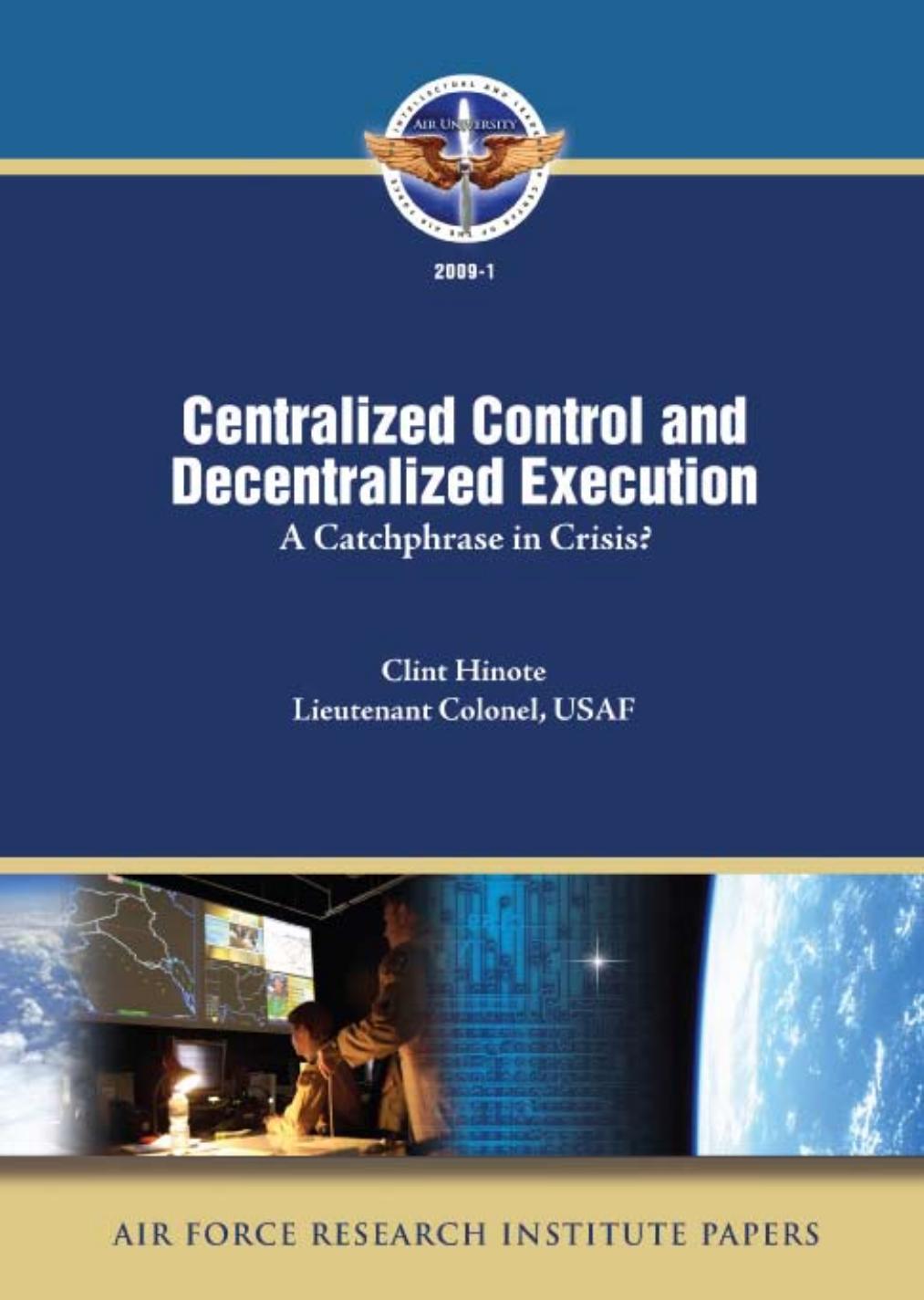 Centralized Control and