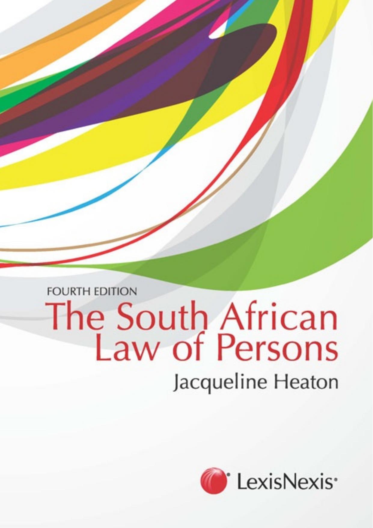 The South African Law of Persons 4th Ed