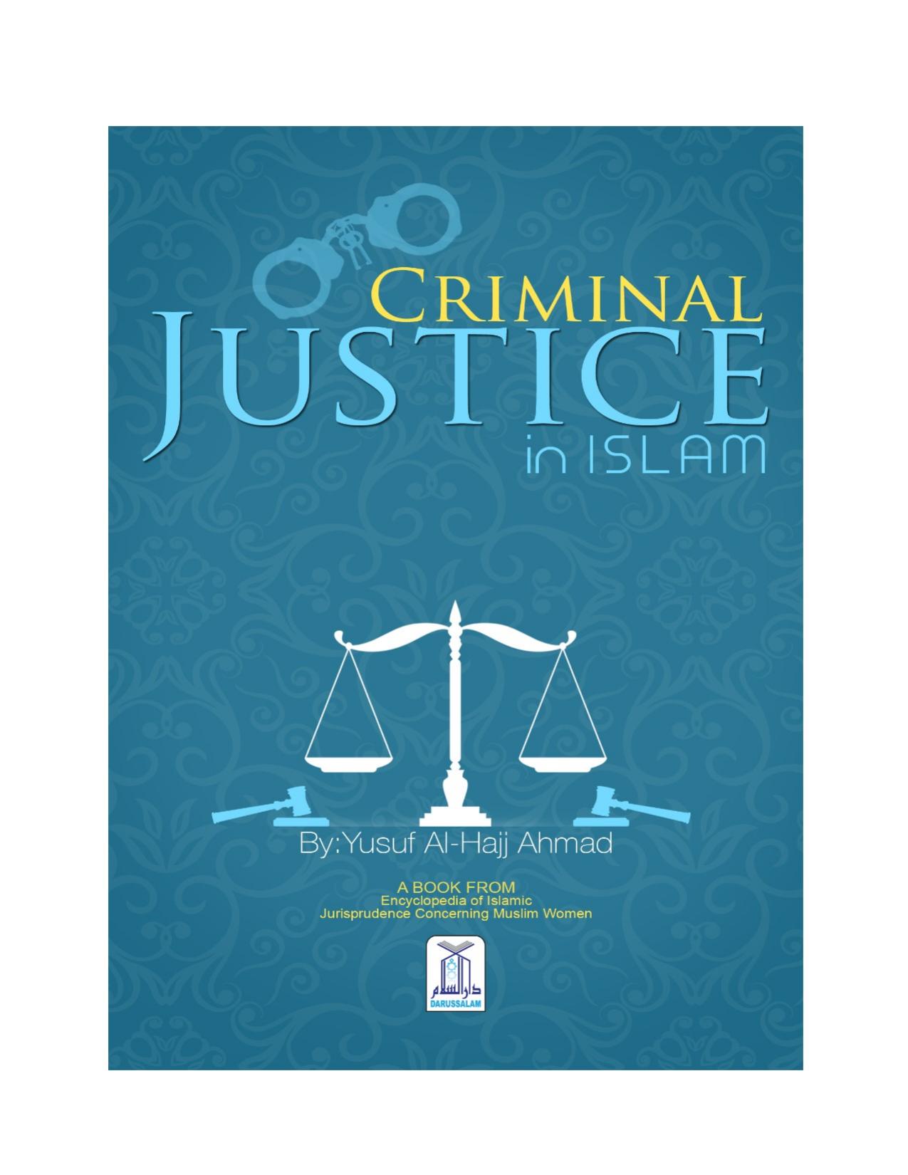 Criminal Justice In Islam