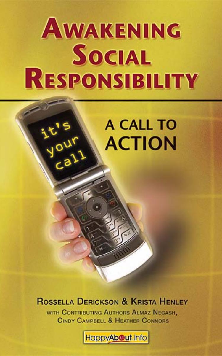 Awakening Social Responsibility A Call to Action Guidebook for Global Citizens Corporate and Nonprofit Organizations