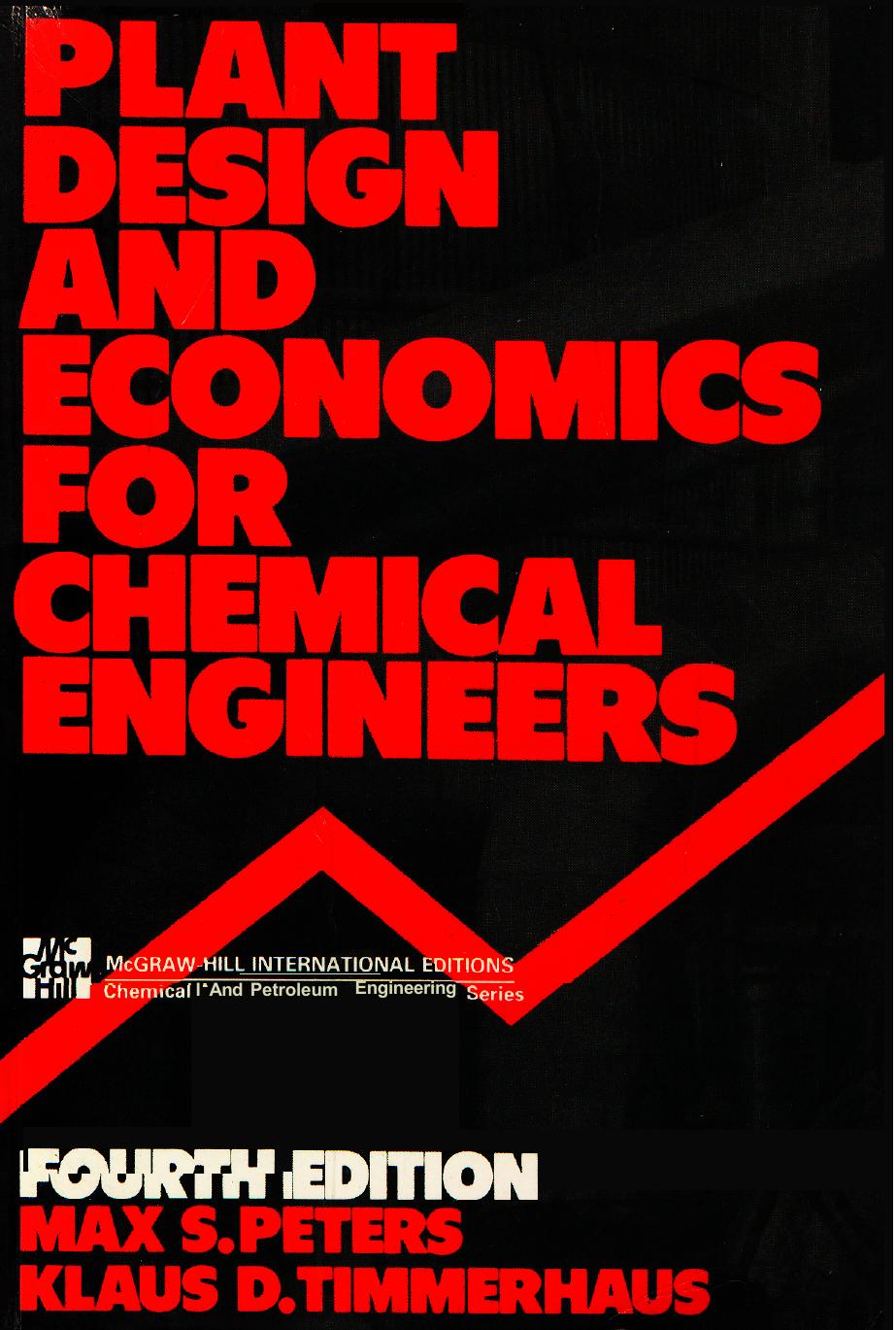 (Mcgraw Hill Chemical Engineering Series) Max Stone Peters, Klaus D. Timmerhaus