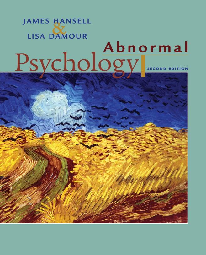 Abnormal Psychology 2nd Edition Cloth Binder Ready Version With Binder and WileyPLUS Set
