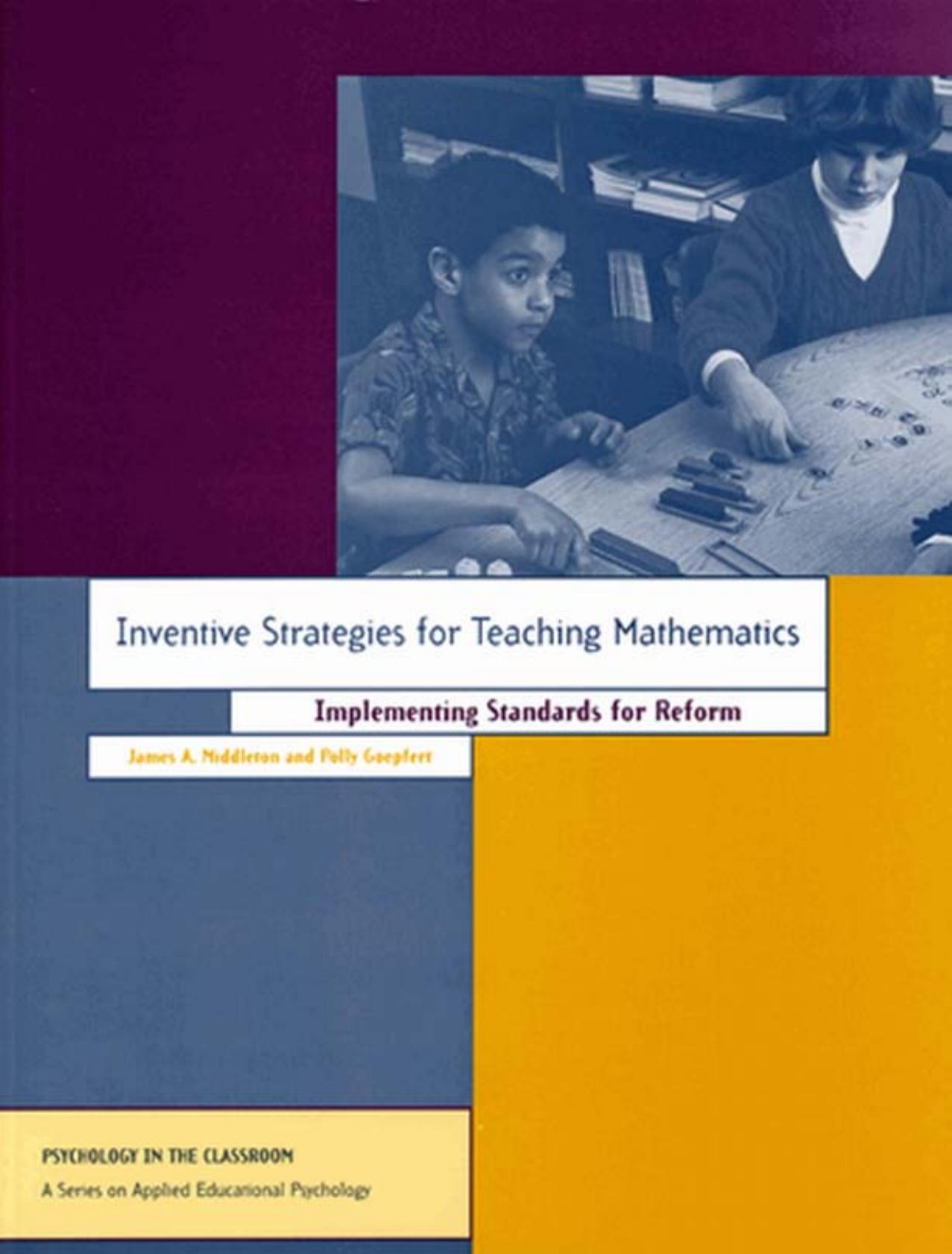 Inventive strategies for teaching mathematics: Implementing standards for reform
