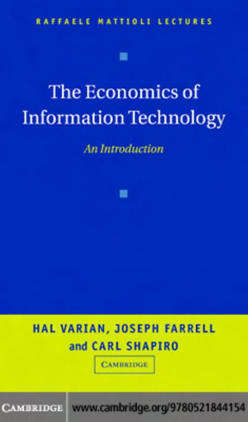 The Economics of Information Technology: An Introduction