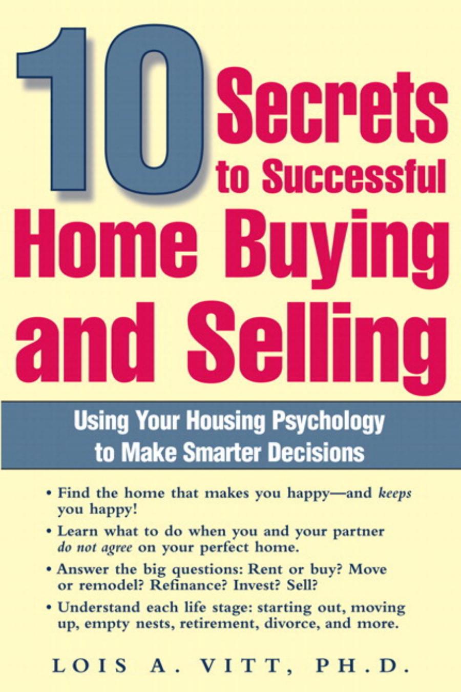 10 Secrets to Successful Home Buying